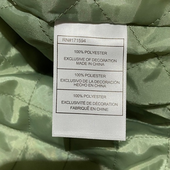 Billabong Northern Shore Hooded Sherpa Fleece Jacket Sea Spray L Quilted Lining - Picture 10 of 12